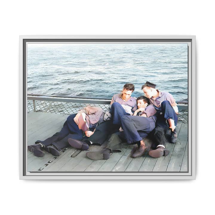 Walt & Pete - Wholesale Photograph - hommes 025 | Framed Vintage Photo - Matte Canvas35