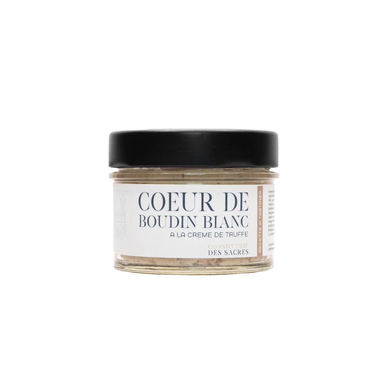 Conserverie des Sacres - Wholesale Pork - Heart of White Sausage Truffle Cream