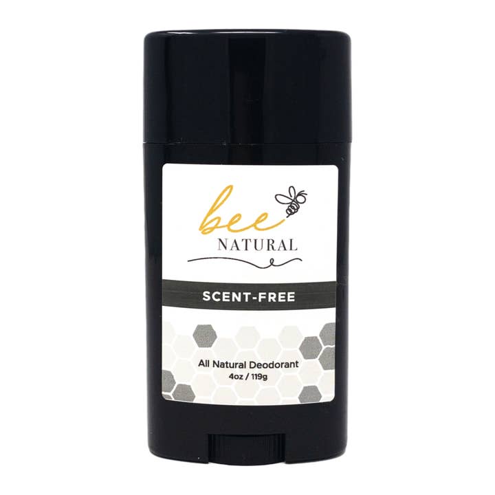 Bee Natural Scent-Free All Natural Deodorant for wholesale by Sister Bees LLC