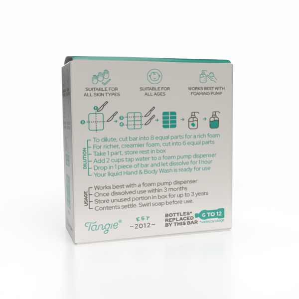 Tangie LLC - Wholesale Hand Soap/Wash - Foaming Hand & Body Soap Bar – 1 Gallon Refill, 4 Scents9