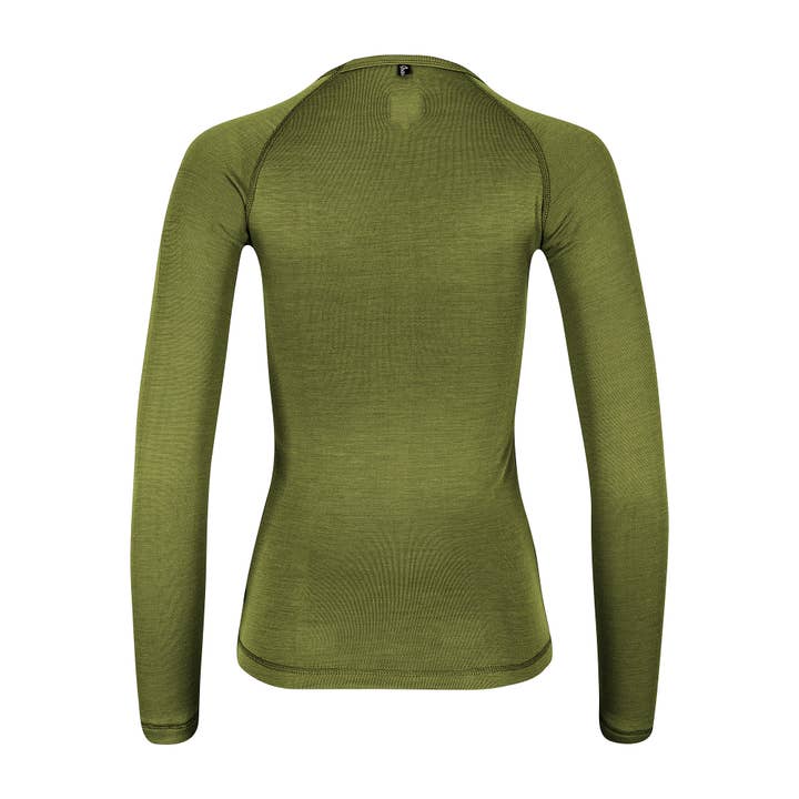 Isadore Apparel - Wholesale Athletic Top - Women's - Women's Merino Long Sleeve Baselayer1