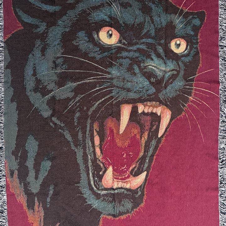 Panther Blanket for wholesale by Strike Gently