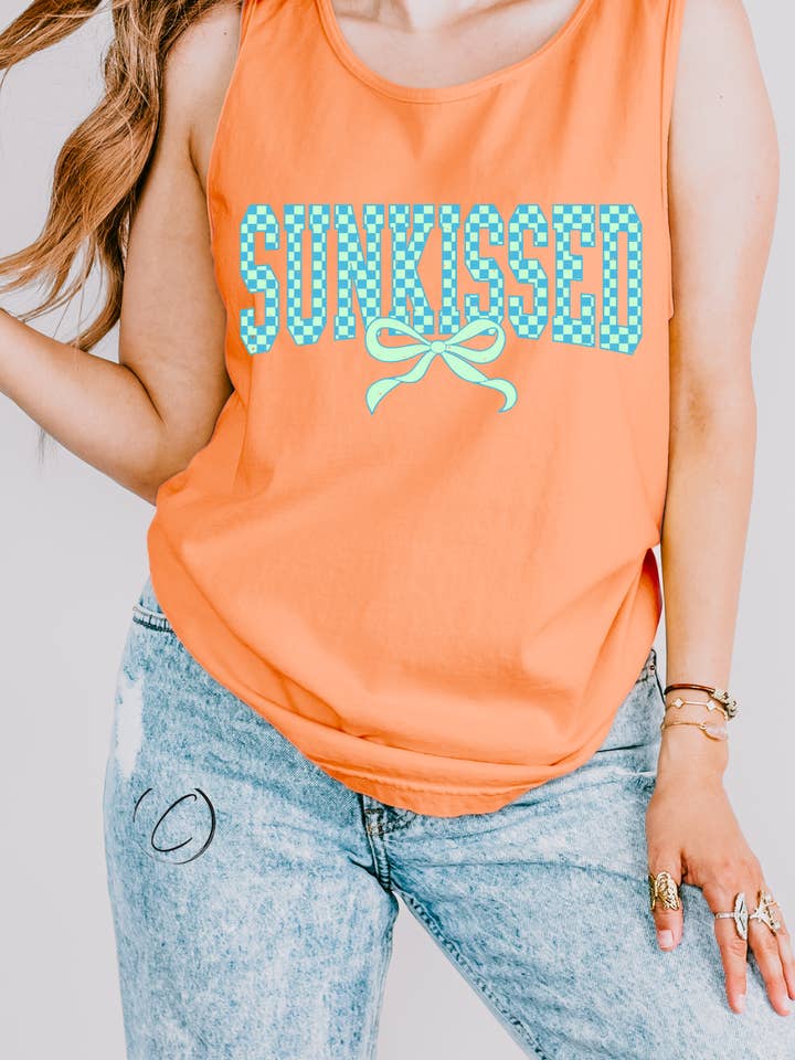 CMD Wholesale - Wholesale T-Shirt (Graphic) - Unisex - Sunkissed Graphic Tank Top2