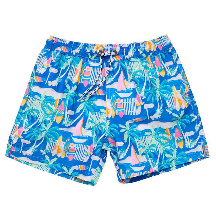 Breakwater Beach Swim Short for wholesale by Snapper Rock Swimwear UPF50+