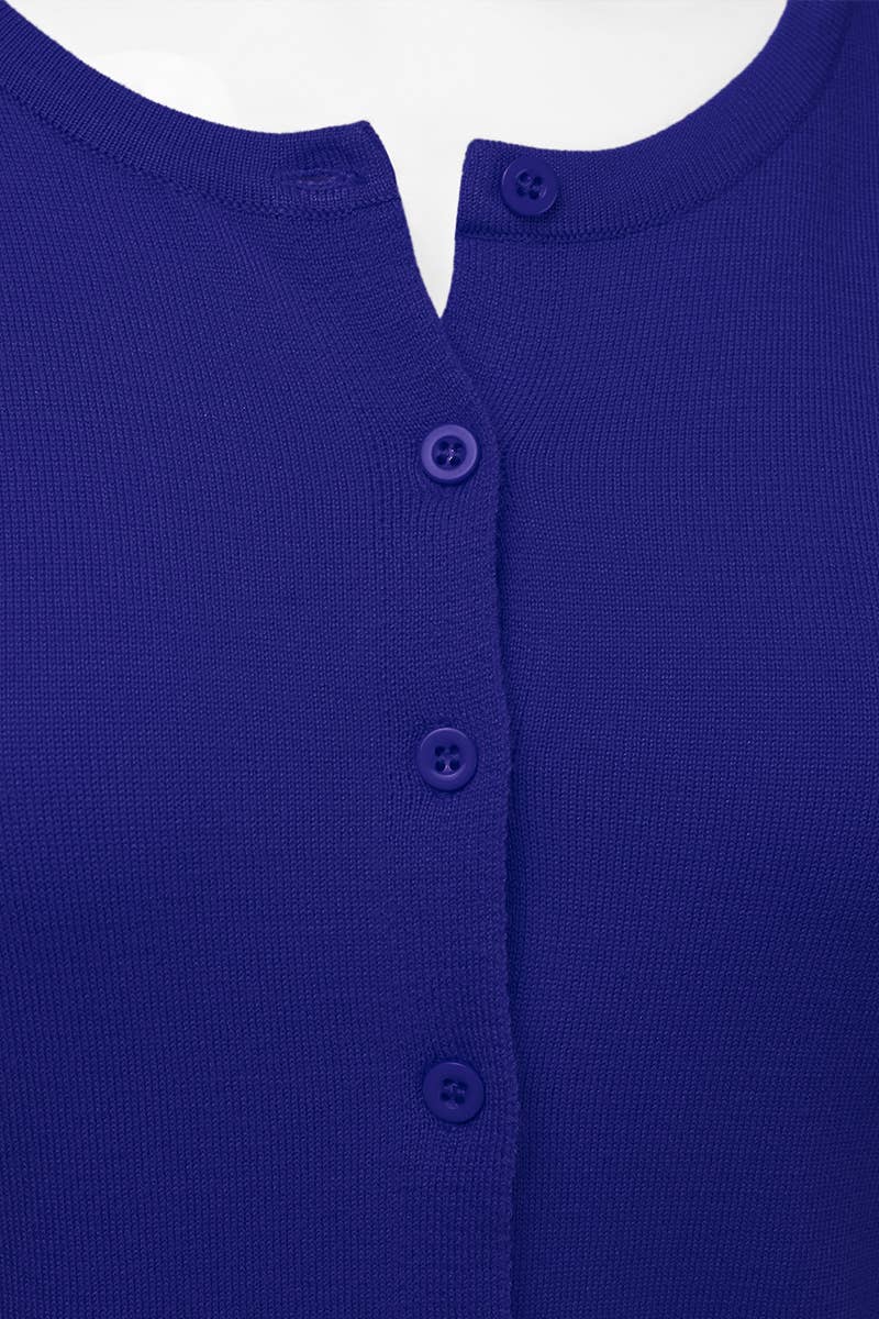 NINEXIS - Vente Cardigan – femme - AWOCAL310_Chandail à manches longues en tricot doux boutonné9