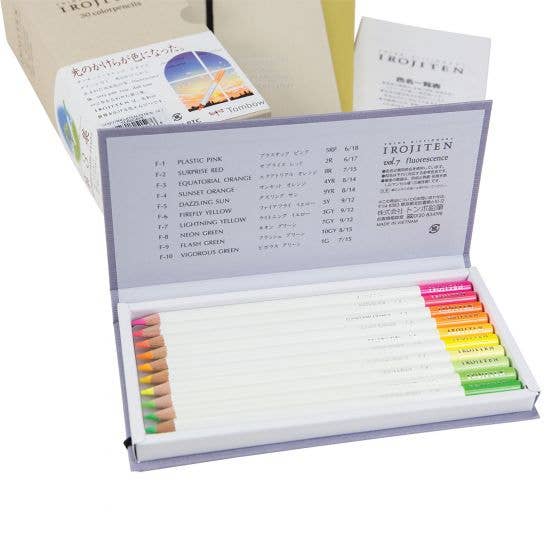 Tombow - Vente Crayons de couleur - Irojiten Set de dictionnaire crayon de couleur - Paysage marin2