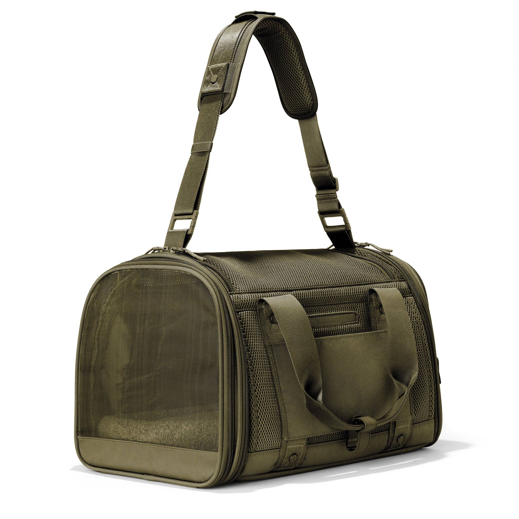 Dagne Dover - Wholesale Pet Carrier - Cat/Dog - Kyoto Pet Carrier in Dark Moss, Large2