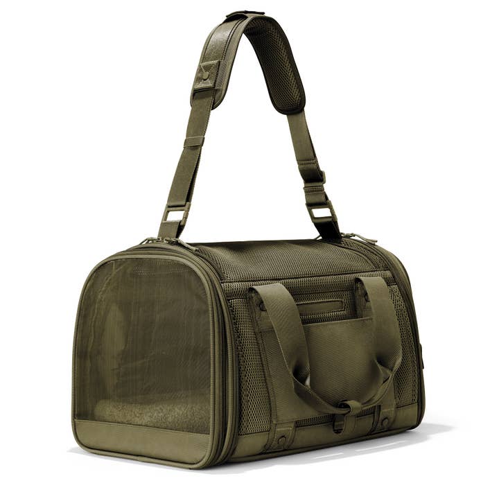 Dagne Dover - Wholesale Pet Carrier - Cat/Dog - Kyoto Pet Carrier in Dark Moss, Large2