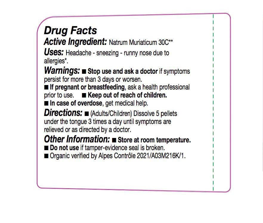 Ollois - Wholesale Oral Supplement/Vitamin - Olloïs Natrum Muriaticum 30C Vegan Organic kosher, 80 Pellet2