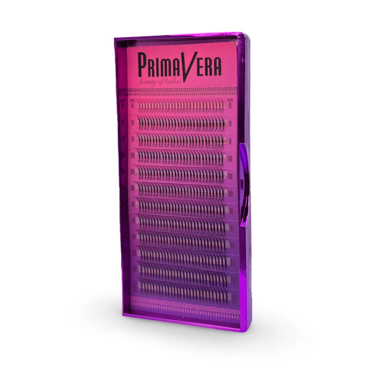 Lange steel Volume Fans 5D voor wholesale door PrimaVera Lashes