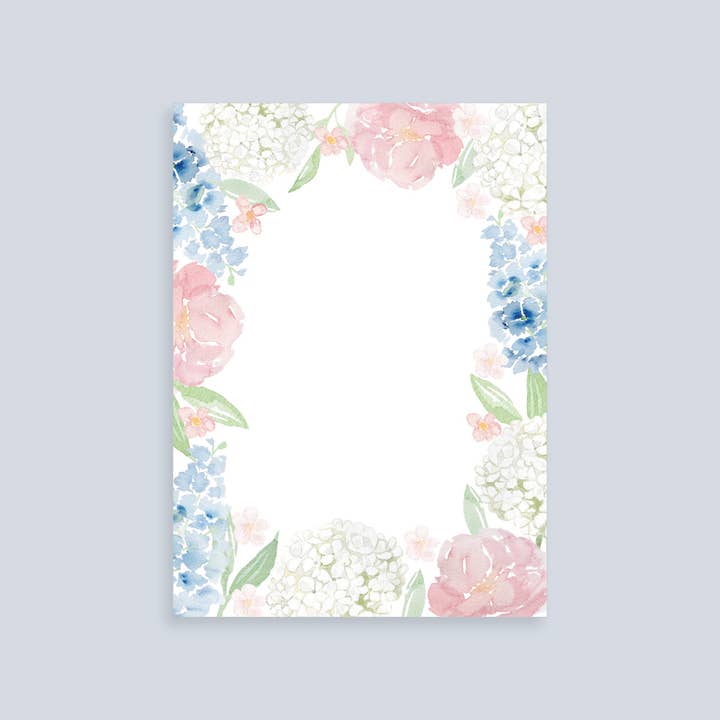 Spring Flowers Notepad for wholesale by Korynne and Company