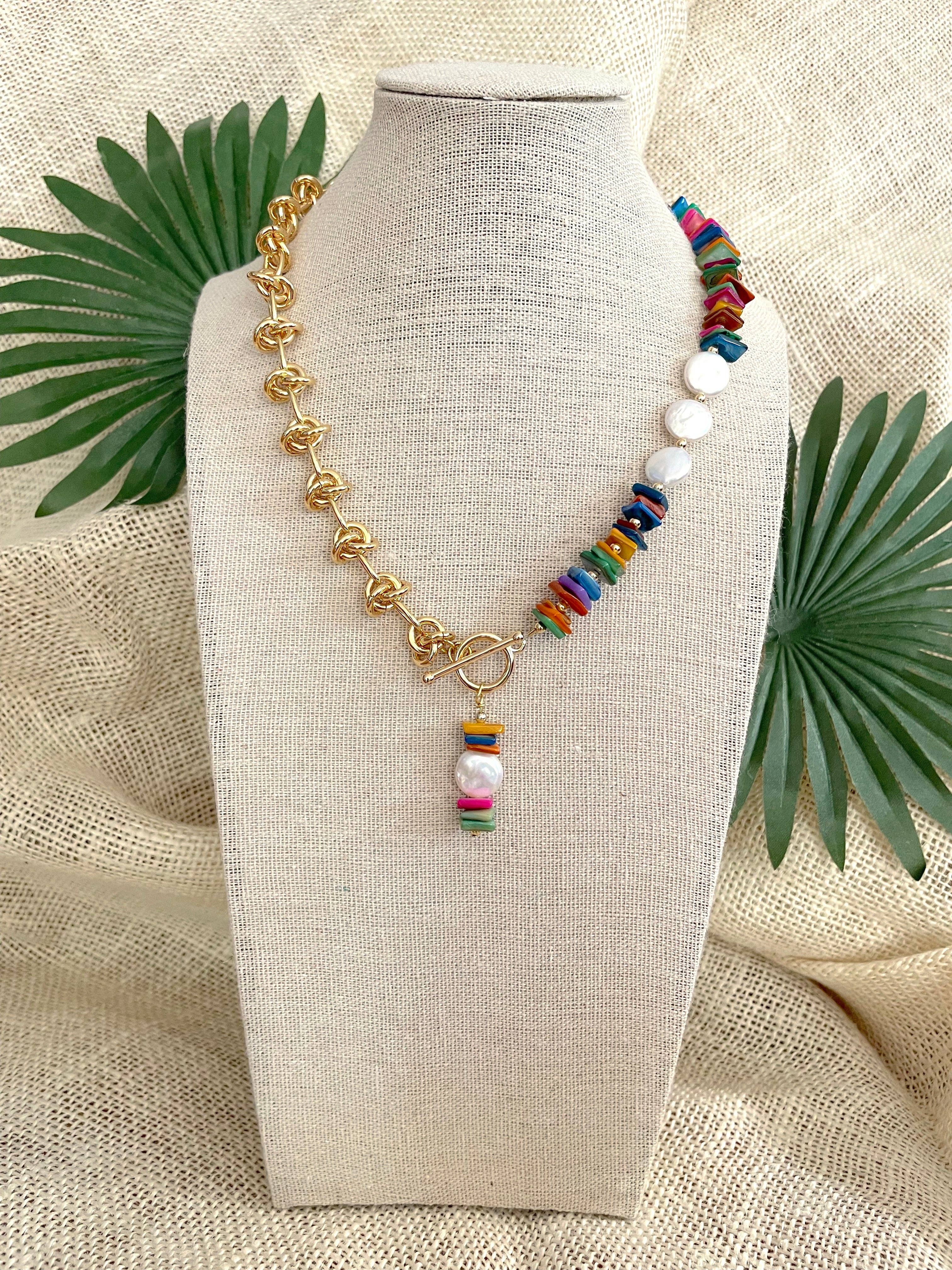 XTRA by Stacey - Wholesale Beaded/Pearl Necklace - The Kylah Necklace2