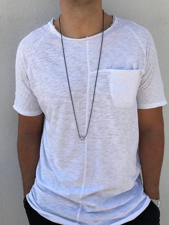 Christina Christi - Wholesale Pendant/Charm Necklace - Mens Necklace Basketball, Silver Necklace, Basketball Charm,1