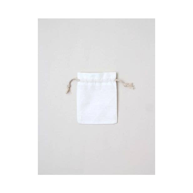 Inca UK – wholesale Drawstring bag – kids – 100% Cotton Drawstring Bag - Off white in colour 10x8cm1