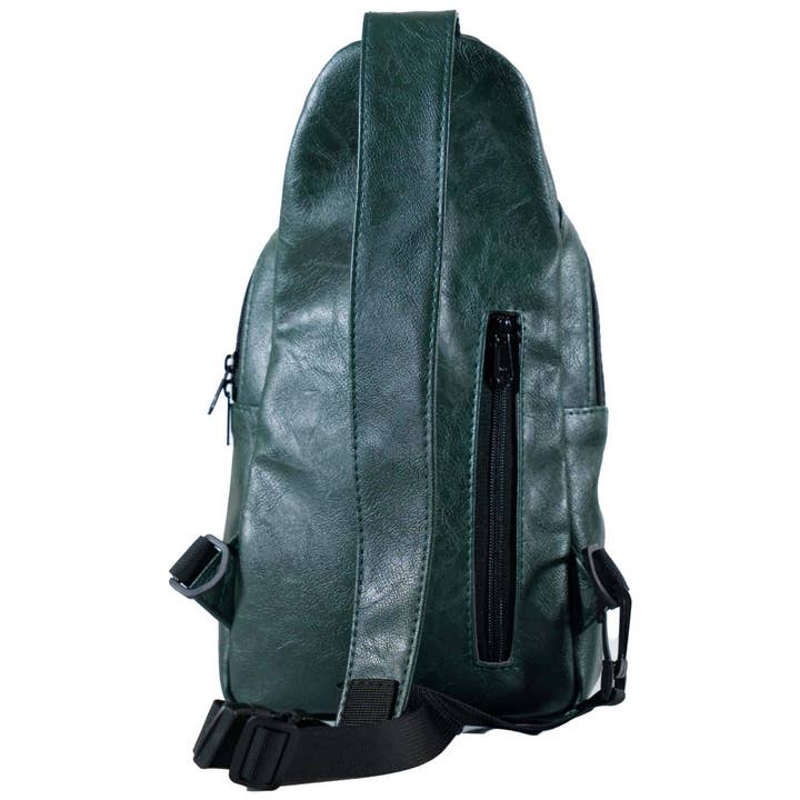 Ecodunia - Wholesale Crossbody Bag - Unisex - Large Vegan Leather Crossbody Sling Bag | Umoja15