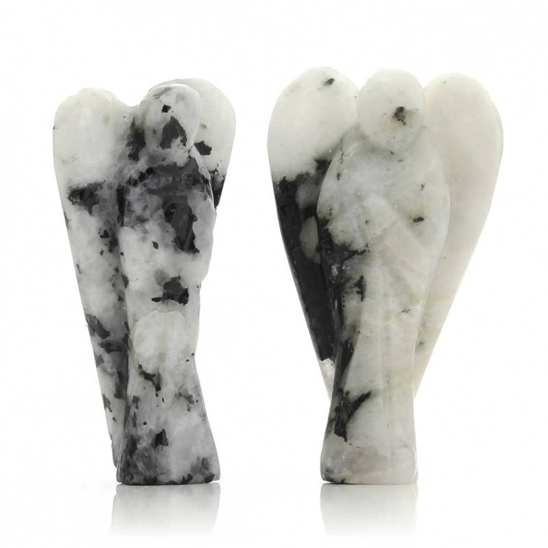 UniArt - Wholesale Ornament - Moonstone or selenite Intuition Angel, represe...0