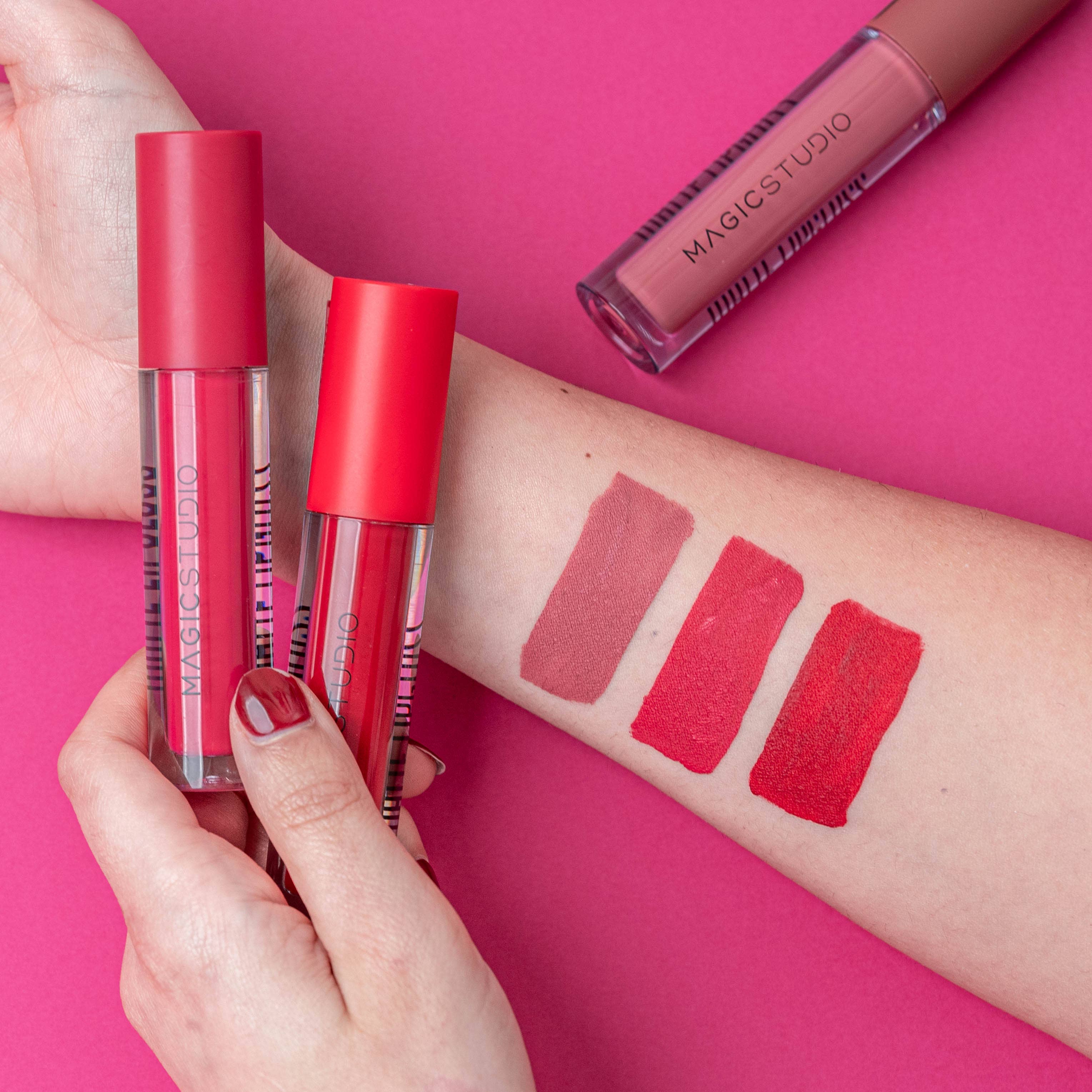 Aquarius Cosmetic SLU – wholesale Läppstift – Magic Studio matt flytande läppstift4