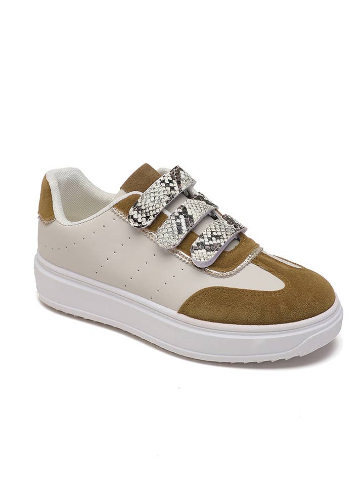 Joia Paris - Wholesale Lifestyle Sneakers - Women's - WEDGE sneakers trendy two-tone SL-211