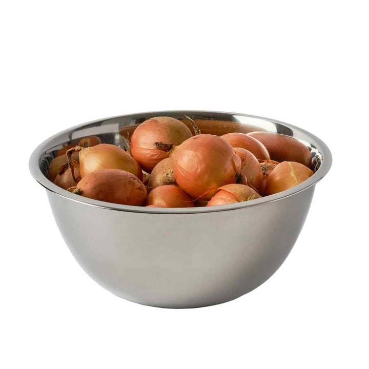 Bol à mélanger KITCHEN BASICS SS 7,6 L/8Q Ø33,5 x 14,5 cm/13 x 5,7 pouces pour la vente par Port-Style Enterprises Inc.