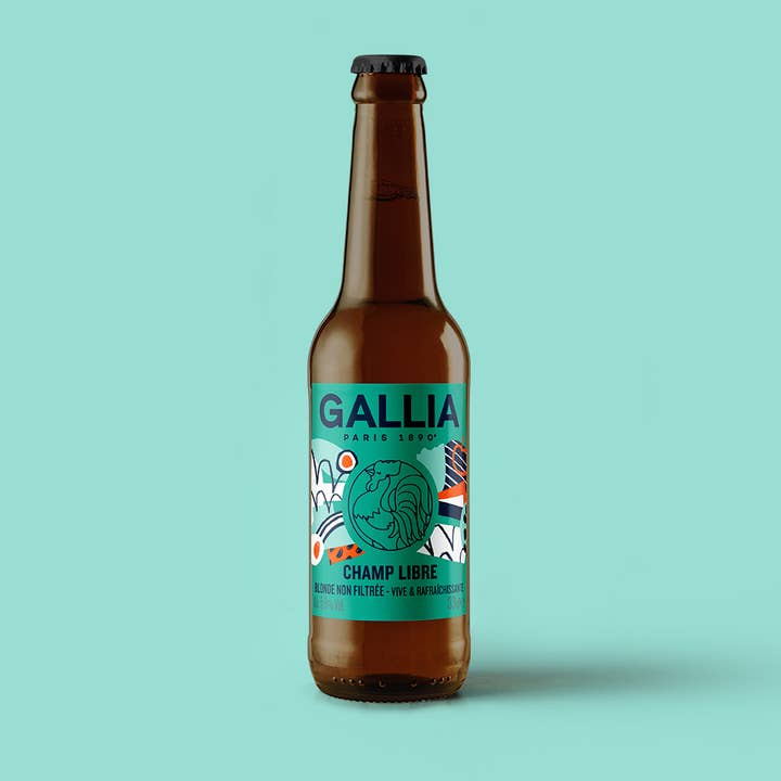 Gallia Paris – Großhandel Bier – GALLIA 🌾 Offenes Feld - Lagerbier