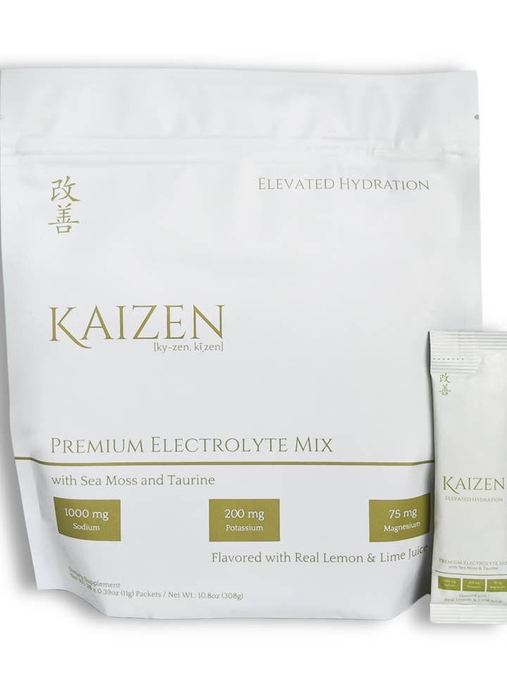 Kaizen Hydration - Premium Organic Electrolytes with Sea Moss and Taurine for wholesale by Kaizen