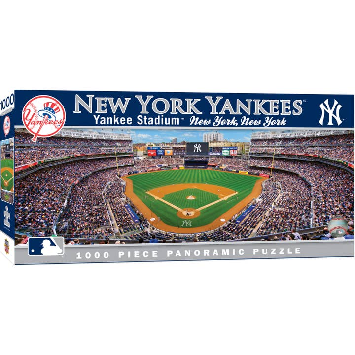 New York Yankees - 1000 Piece Panoramic Puzzle for wholesale by Masterpieces Puzzles