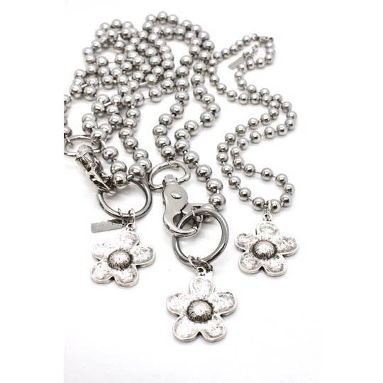 Enkel prästkragehänge konvertibel silverkedjehalsband för wholesale av LIZOU