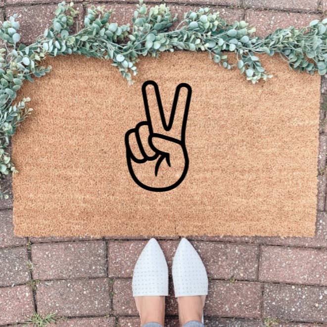 Decorazione per portico con scritta «Peace Sign» per la vendita all'ingrosso da parte di ShopByThePalms