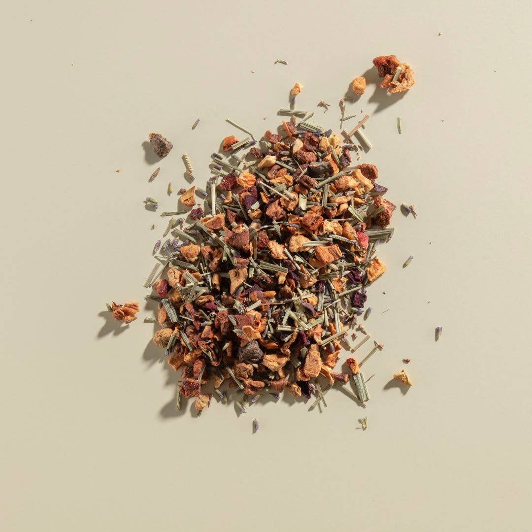 SAVOUR - Vente Thé en vrac - Mélange de thé aux fruits Abricot Lavande1