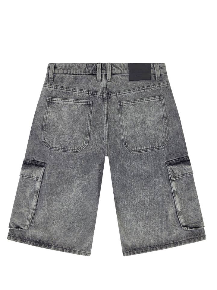 Victorious - Wholesale Shorts – Men's - DS2120 Baggy Fit Cargo Denim Shorts (Open Pack)8