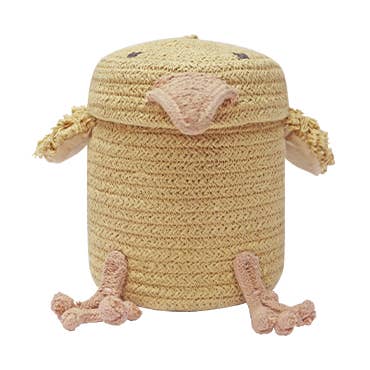 Basket Mini Charlie the Chicken for wholesale by Lorena Canals