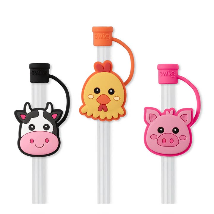 Swig Life - Wholesale Drinking Straw - Farm Straw Topper Set