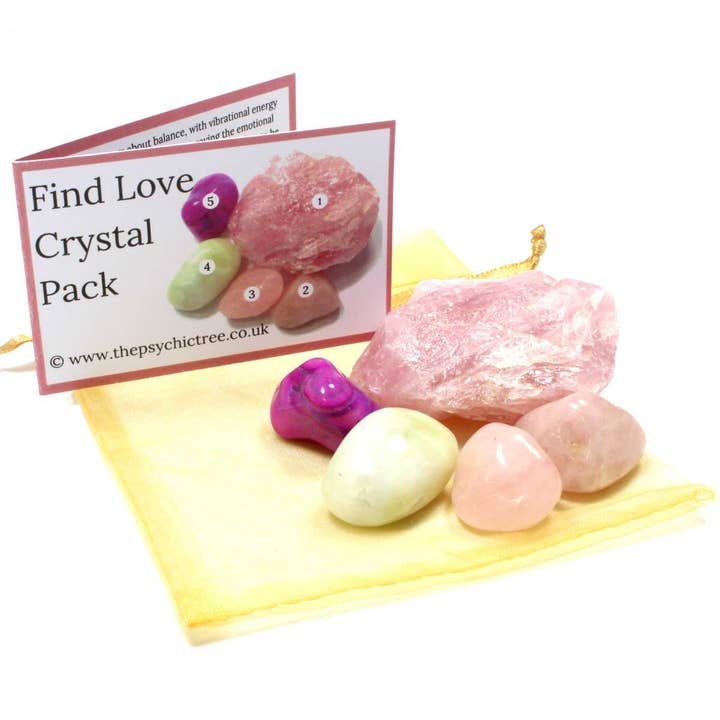 Find Love Healing Crystal Pack voor wholesale door The Psychic Tree