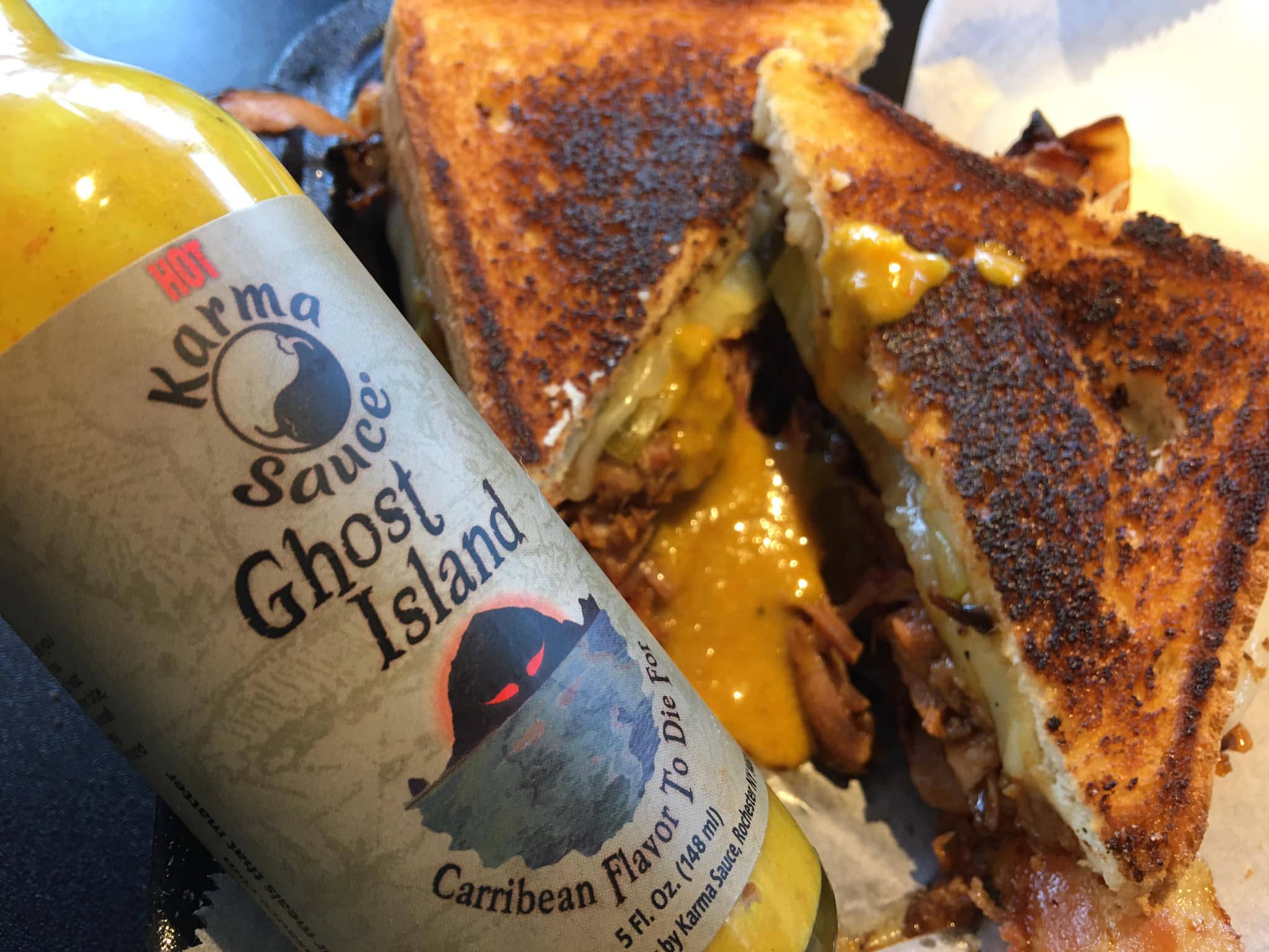 Karma Sauce - Wholesale Hot Sauce - Ghost Island Hot Sauce  - sold in increments of 63