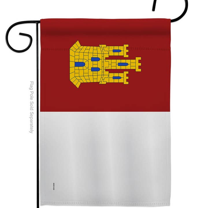Two Group Flag Co - Wholesale Flag - Flag Bandera Castilla La Mancha Spain Communities Garden