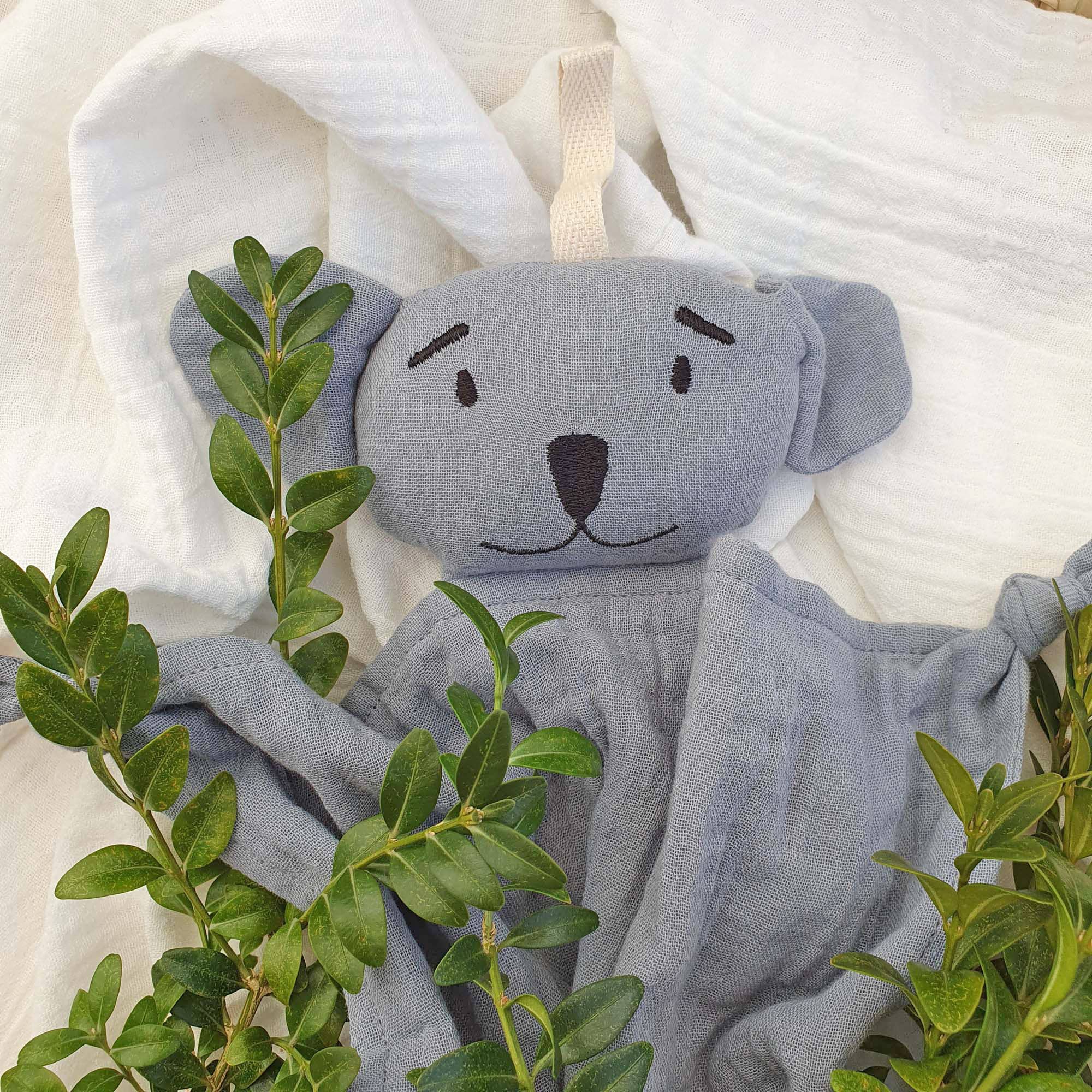 Summerville organic - Wholesale Security/Cuddle Blanket - Baby - Organic Cuddly Koala Tradewinds2