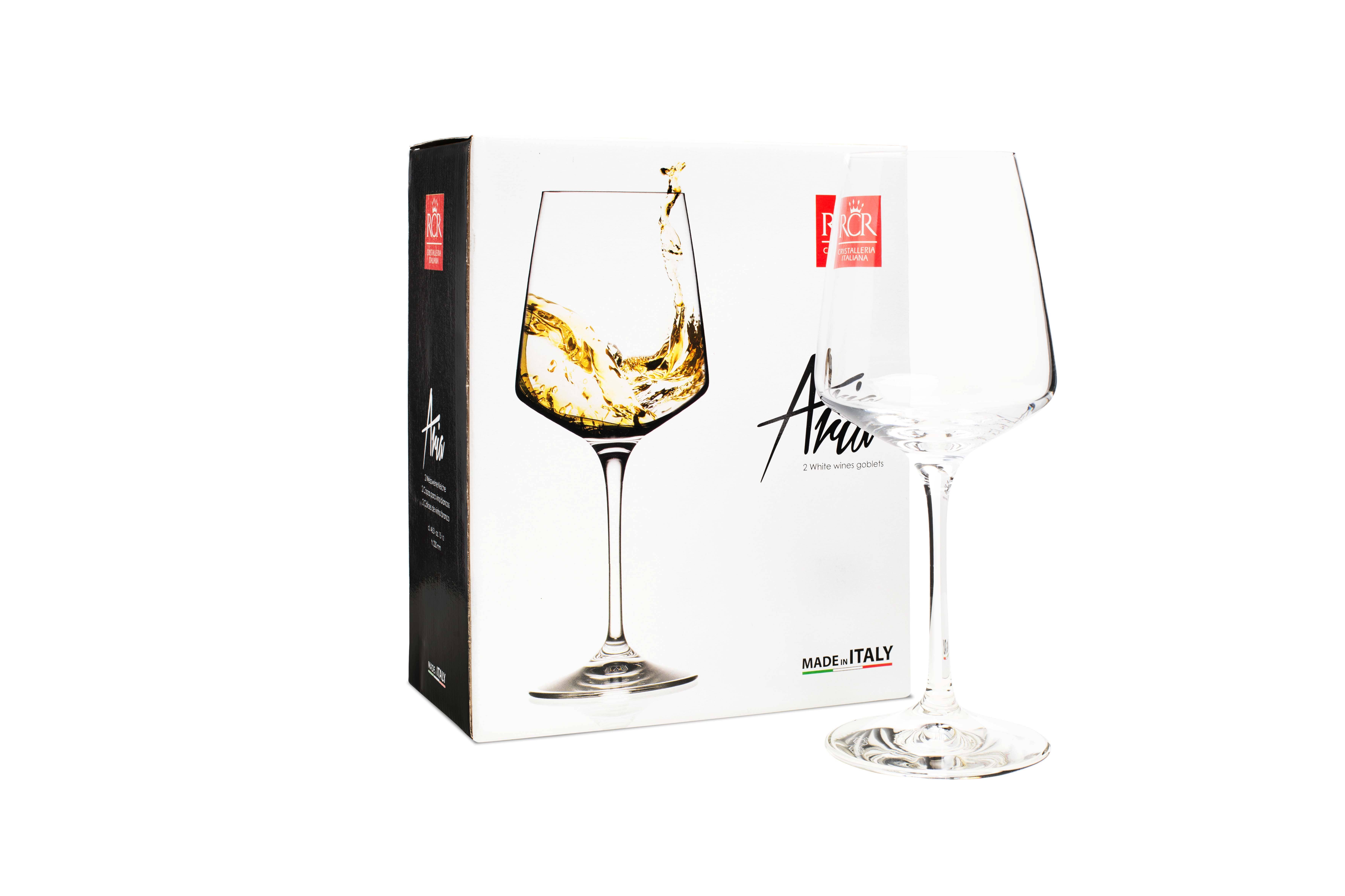 RCR Cristalleria - Wholesale Wine Glass - WINE GLASS 46 CL ARIA SET OF 21