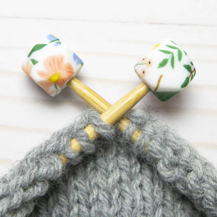 Hexágono Tropical | Topes de Puntadas para venta al por mayor de Fox & Pine Stitches