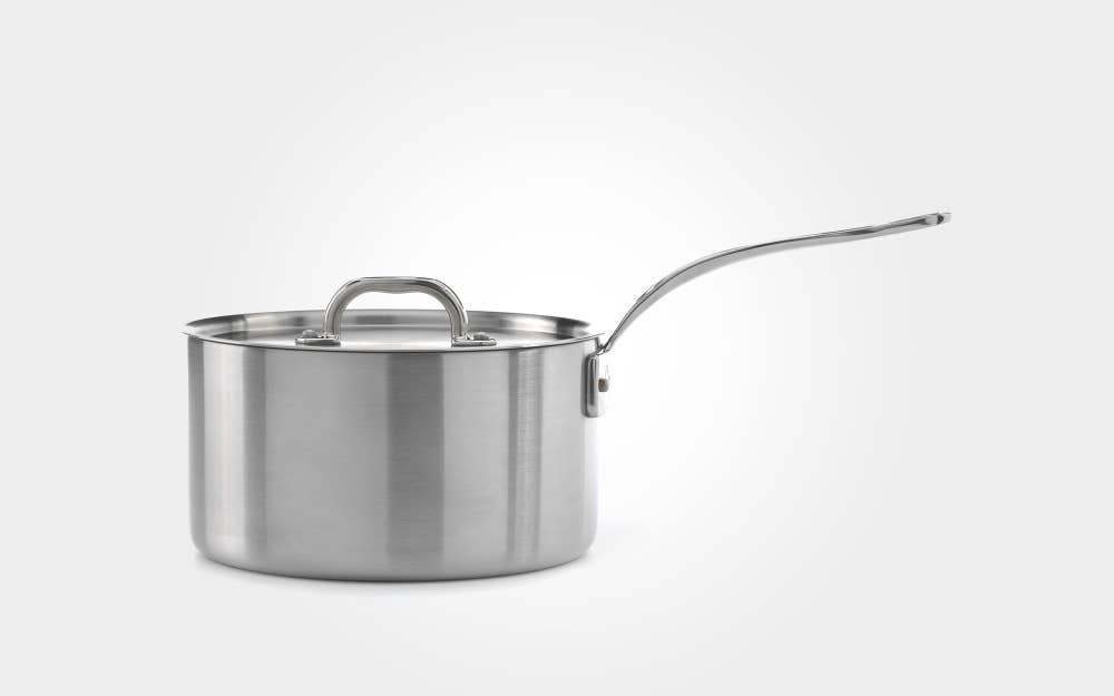 samuel groves - Wholesale Saucepan - Classic 16cm Stainless Steel Triply Saucepan with Lid0