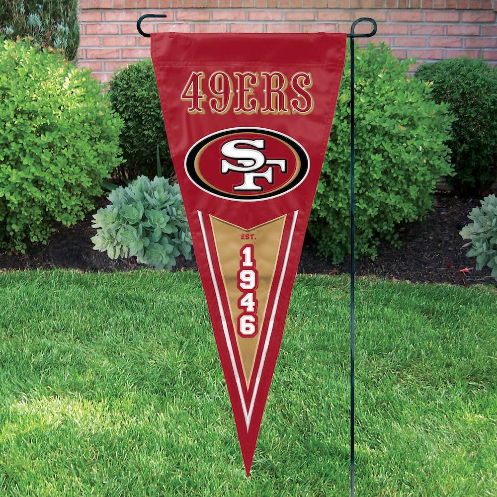 Party Animal, Inc. - Vente Drapeaux - Fanion vertical des 49ers de San Francisco1