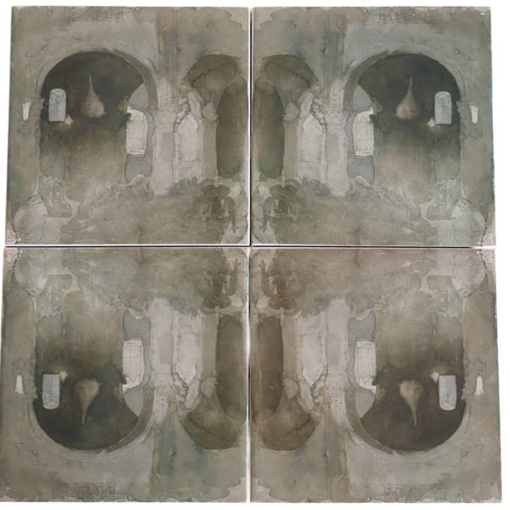 Art Tile Set por atacado de EME Culture Art