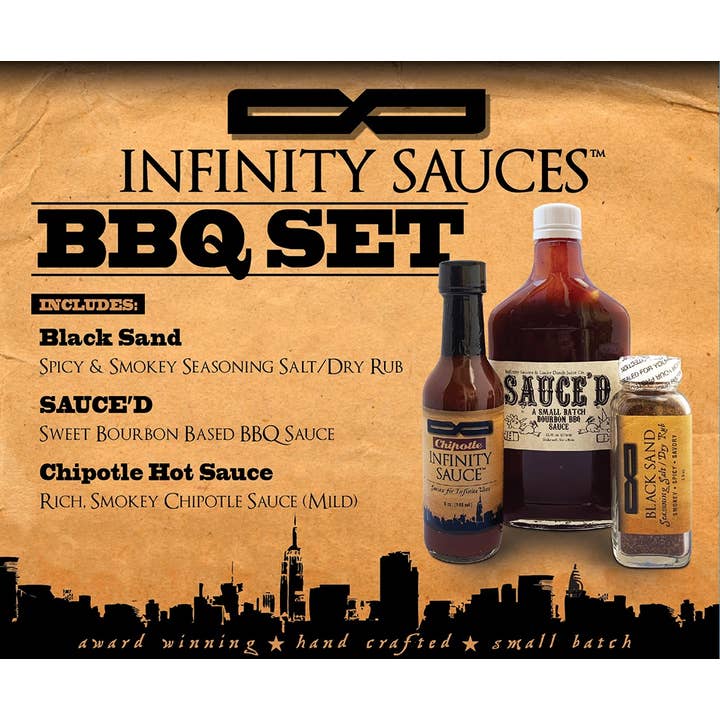 Infinity Sauces - Wholesale BBQ Sauce - BBQ Set2