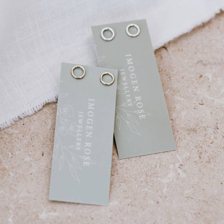 Hammered 'Halo' Studs for wholesale by Imogen Rose Jewellery