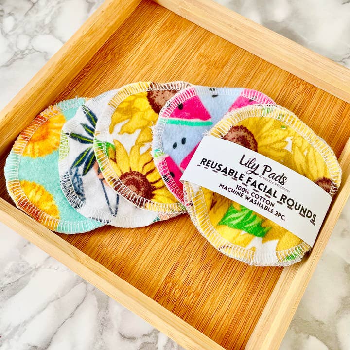 Lily Pads Reusable Products - Wholesale Makeup Remover - Reusable Facial Rounds