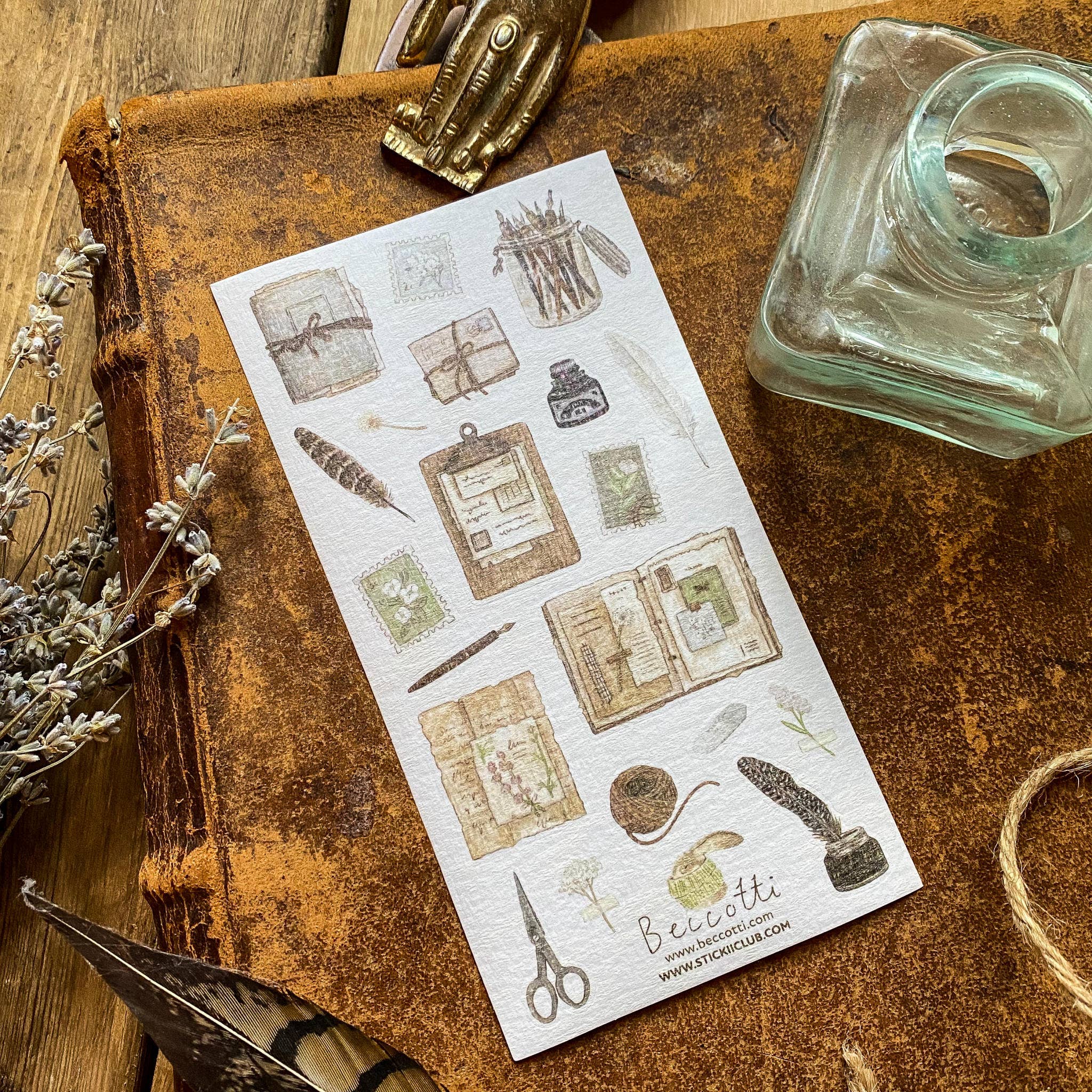 STICKII - Wholesale Sticker - Study With Me Sticker Sheet1