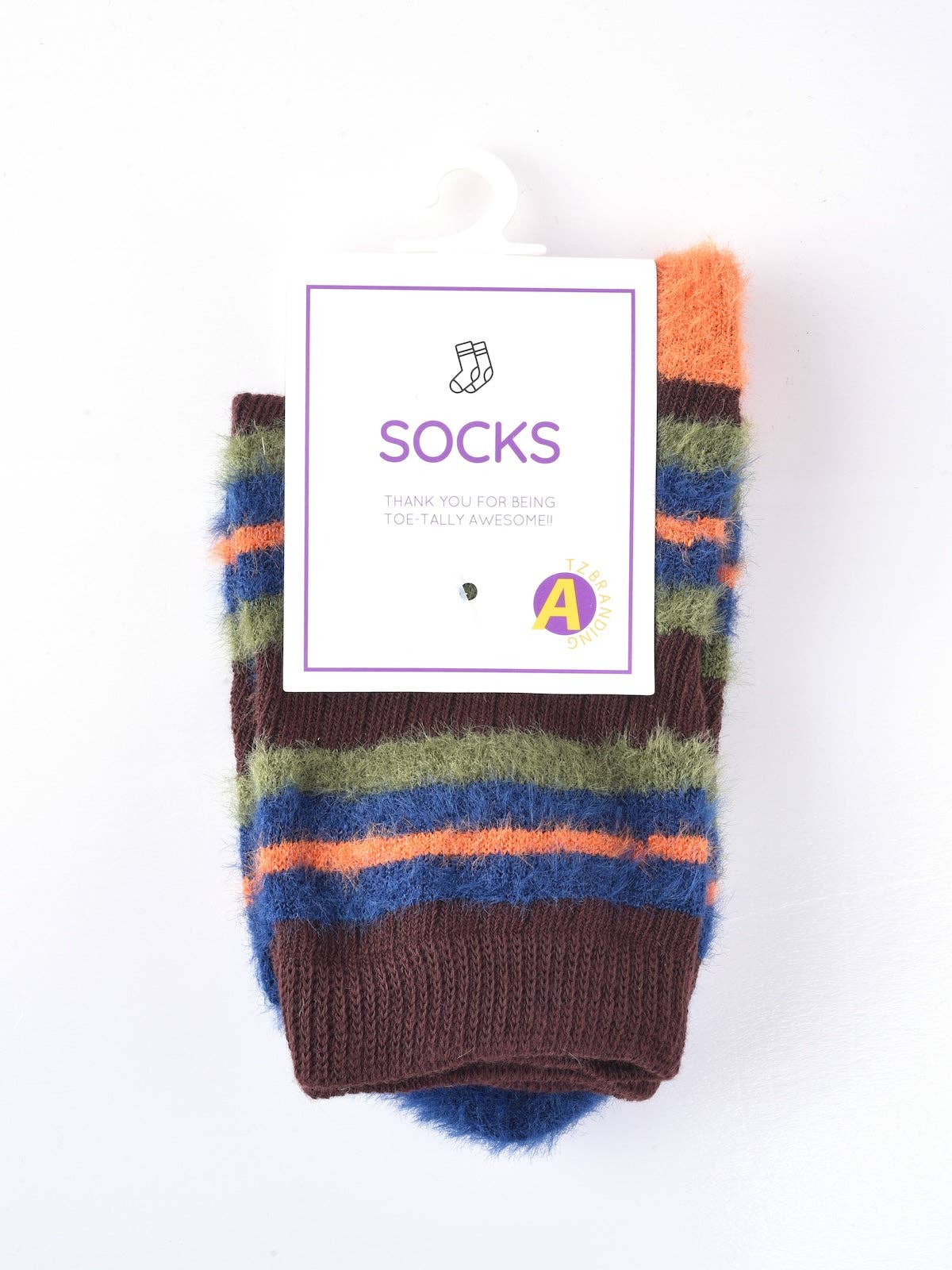 Funkyrel® Atzbranding Limited - Wholesale Socks - Women's - Rufia - Thick Striped Winter Warm Socks0
