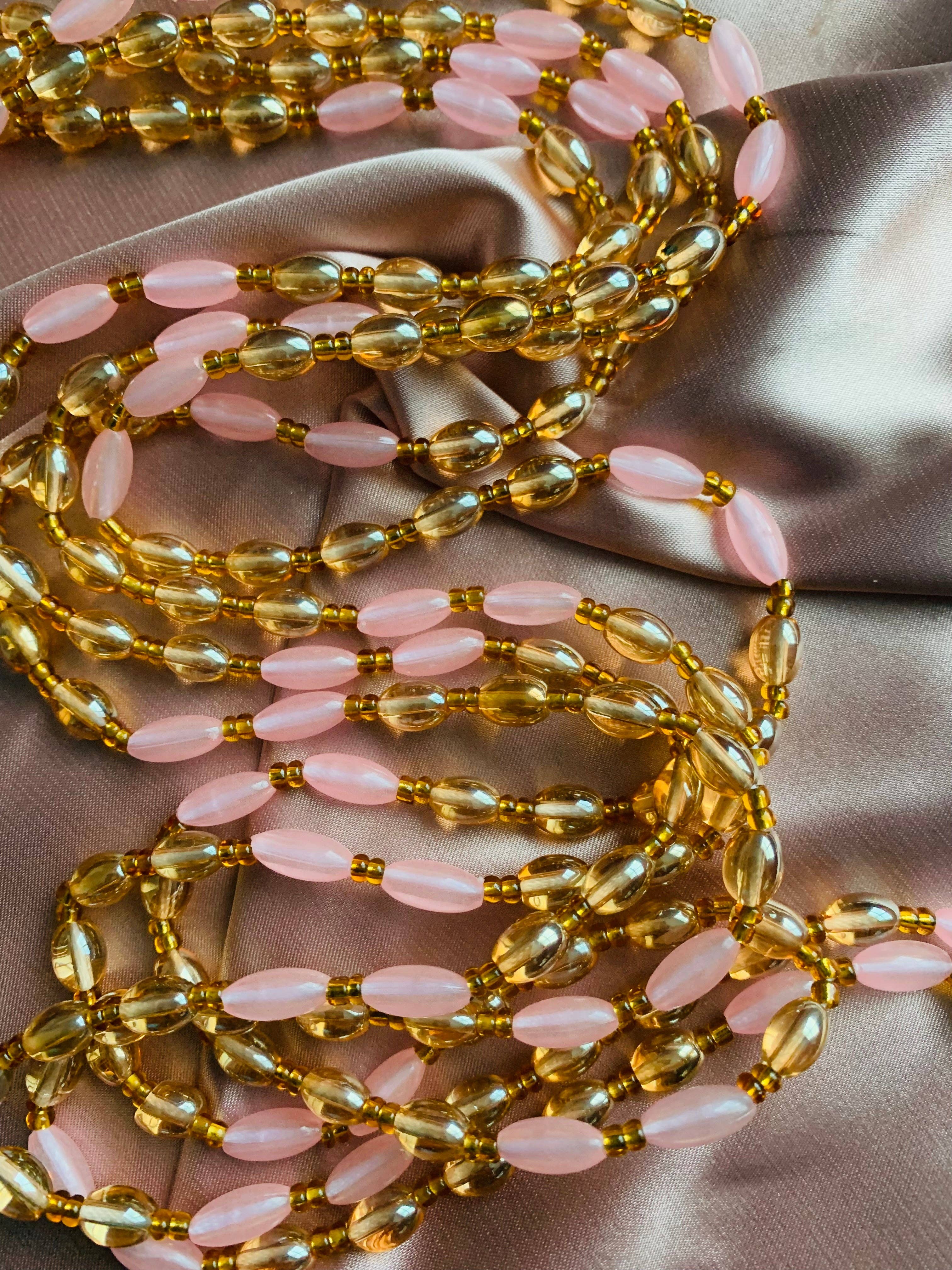 MaddieMayShop - Wholesale Beads - Blossom~  Luxury Crystal Waist Beads1