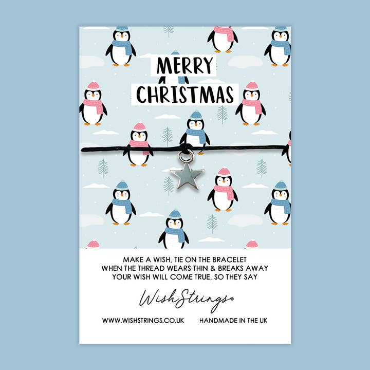 GOD JUL - WishStrings Wish Armband - XMAS050 ★ för wholesale av WishStrings