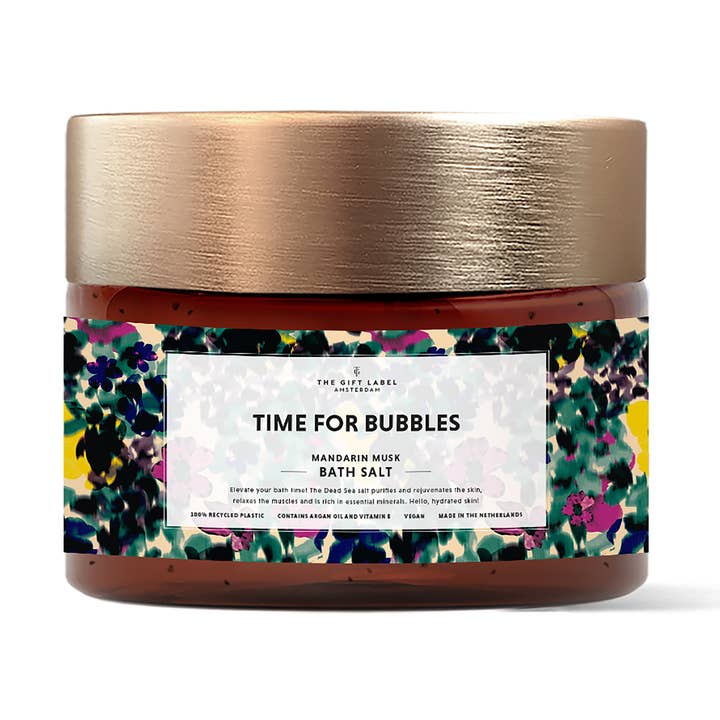 Bath Salt 300gr - Time For Bubbles FW25 for wholesale by The Gift Label