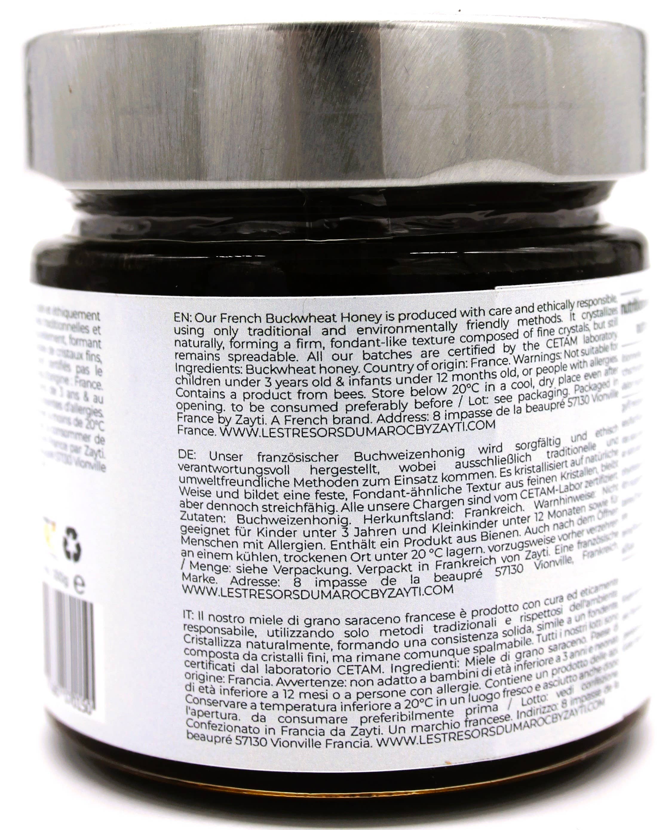 Zayti L.T.D.M - Wholesale Honey - Raw Buckwheat Honey 100% Natural and Unpasteurized - Origin8